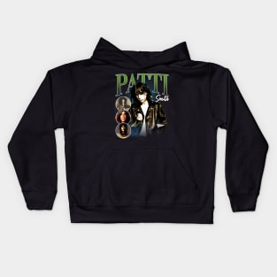 Patti Smith's Evolution Frames of Transformation Kids Hoodie